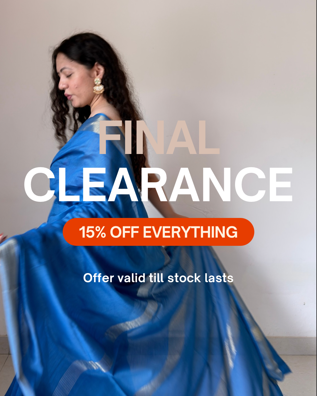 Flat 15% Sale