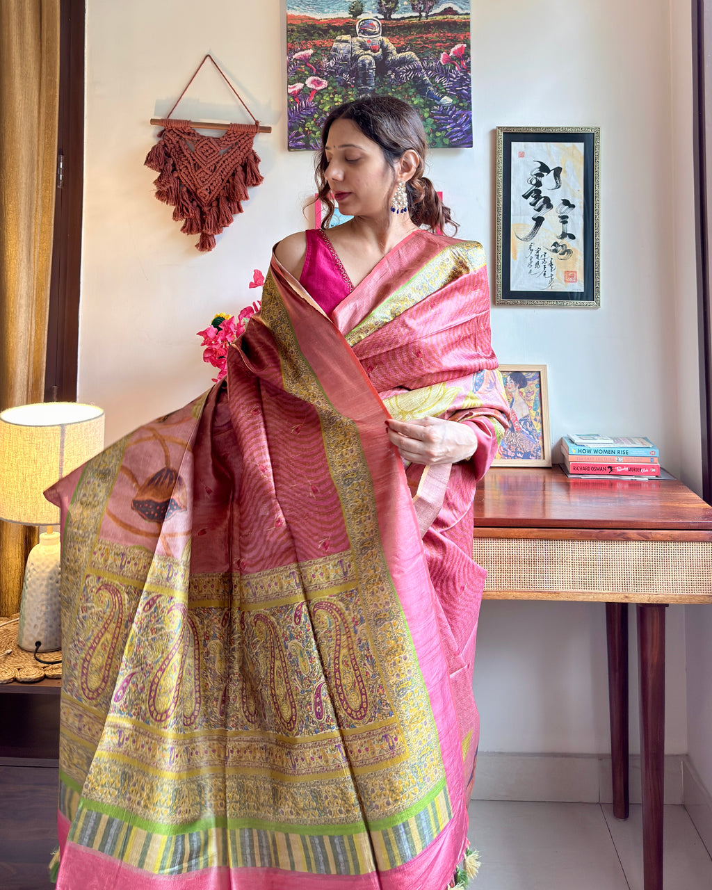 Kamli | Tussar Silk Handloom Saree