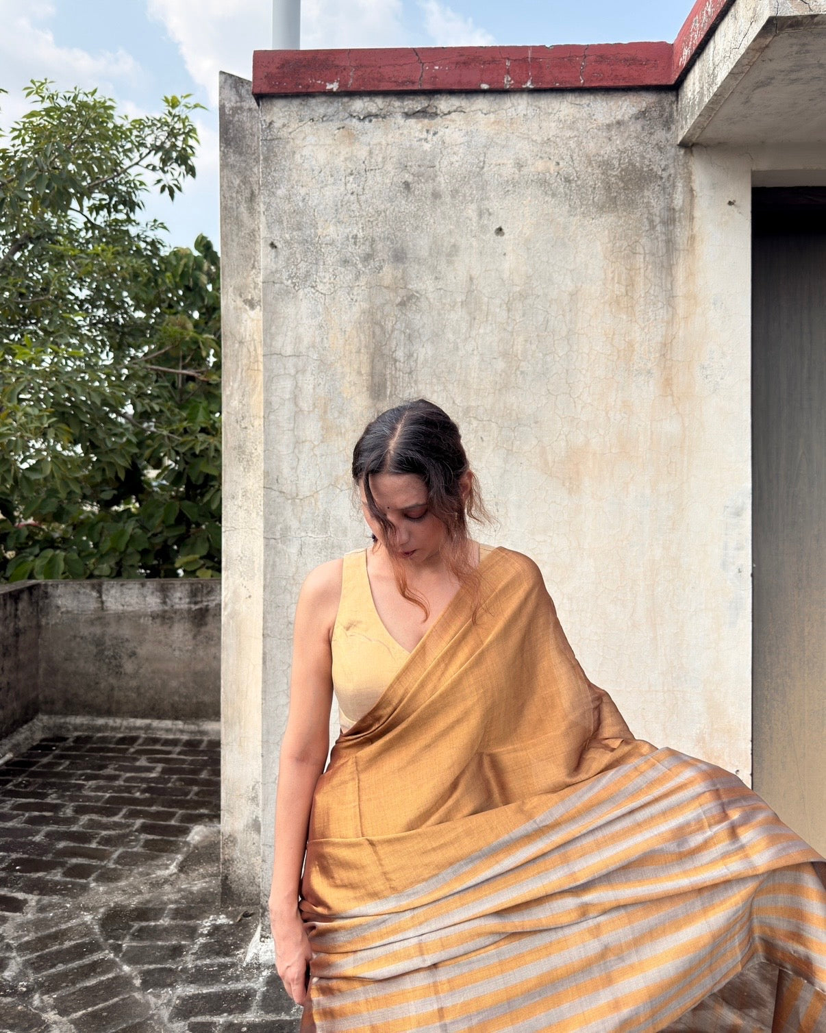 Rekha | Chanderi Tissue Saree