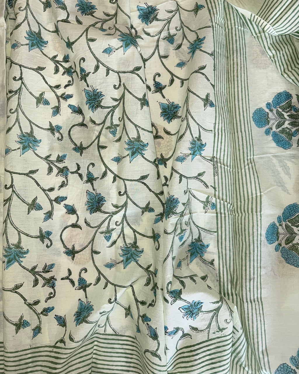Imli | Hand Block Printed Cotton Saree