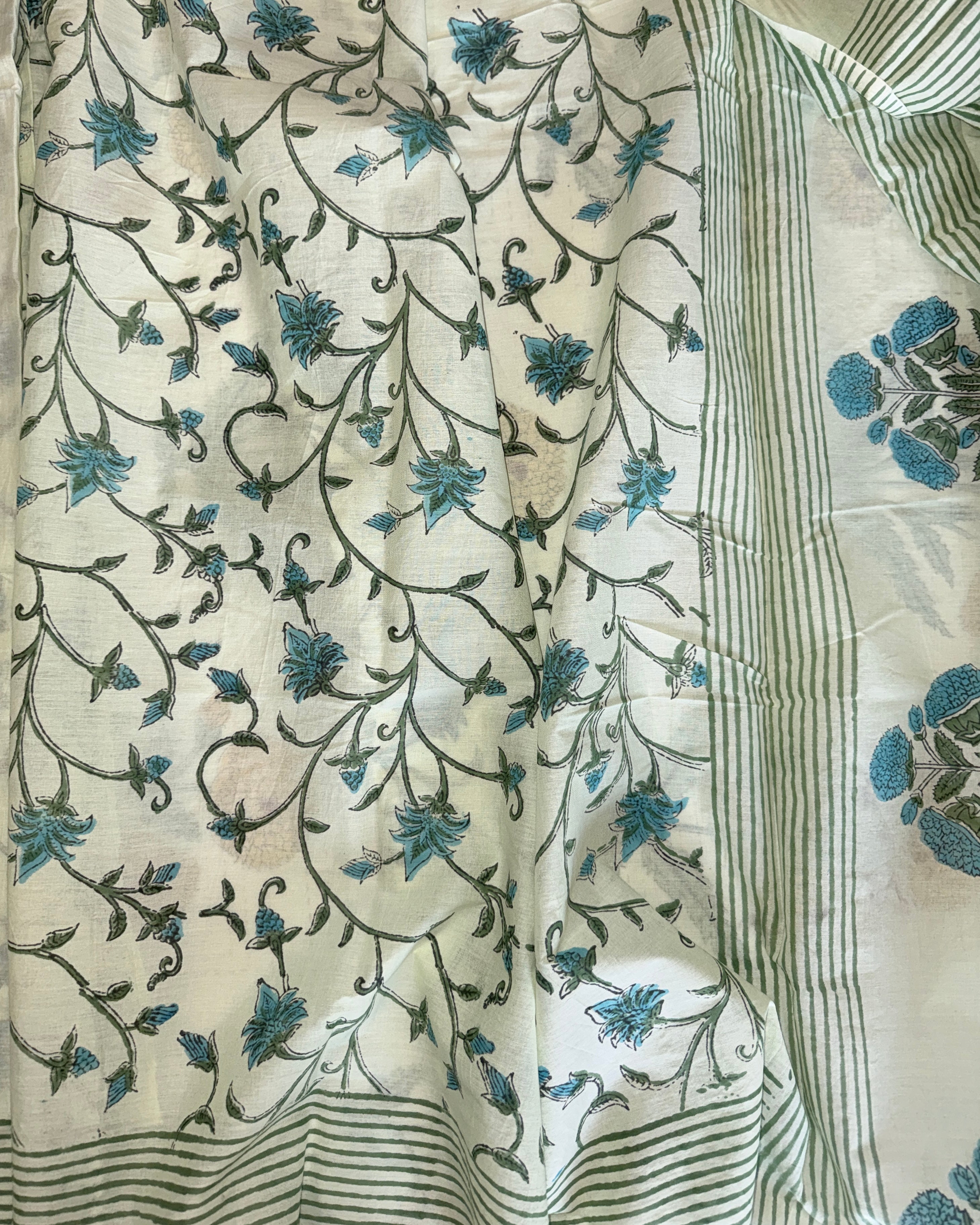 Imli | Hand Block Printed Cotton Saree