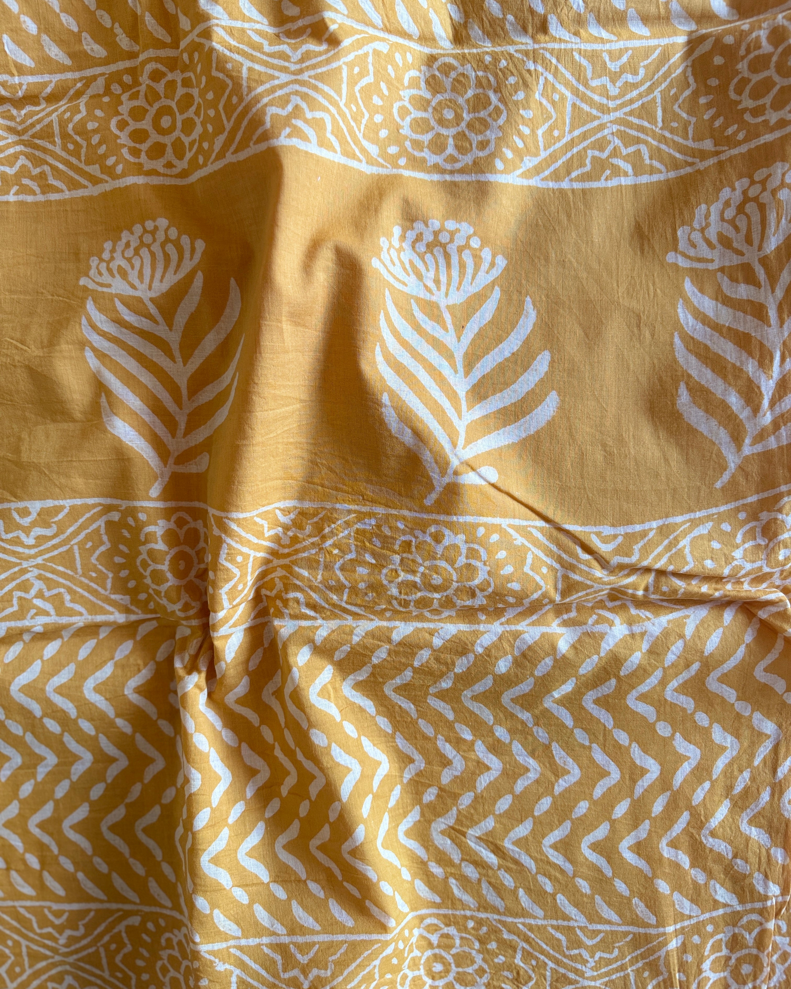 Shamli | Hand Block Printed Cotton Saree