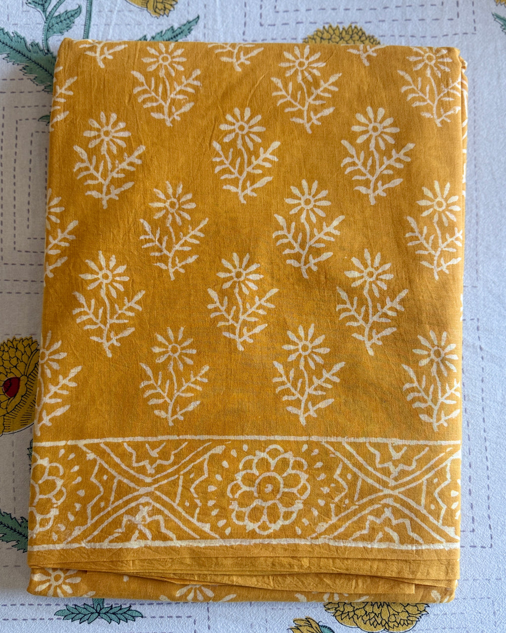Shamli | Hand Block Printed Cotton Saree