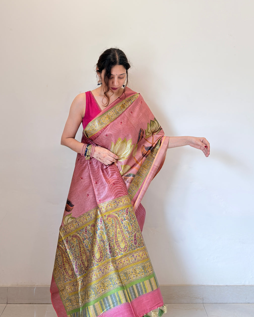 Kamli | Tussar Silk Handloom Saree