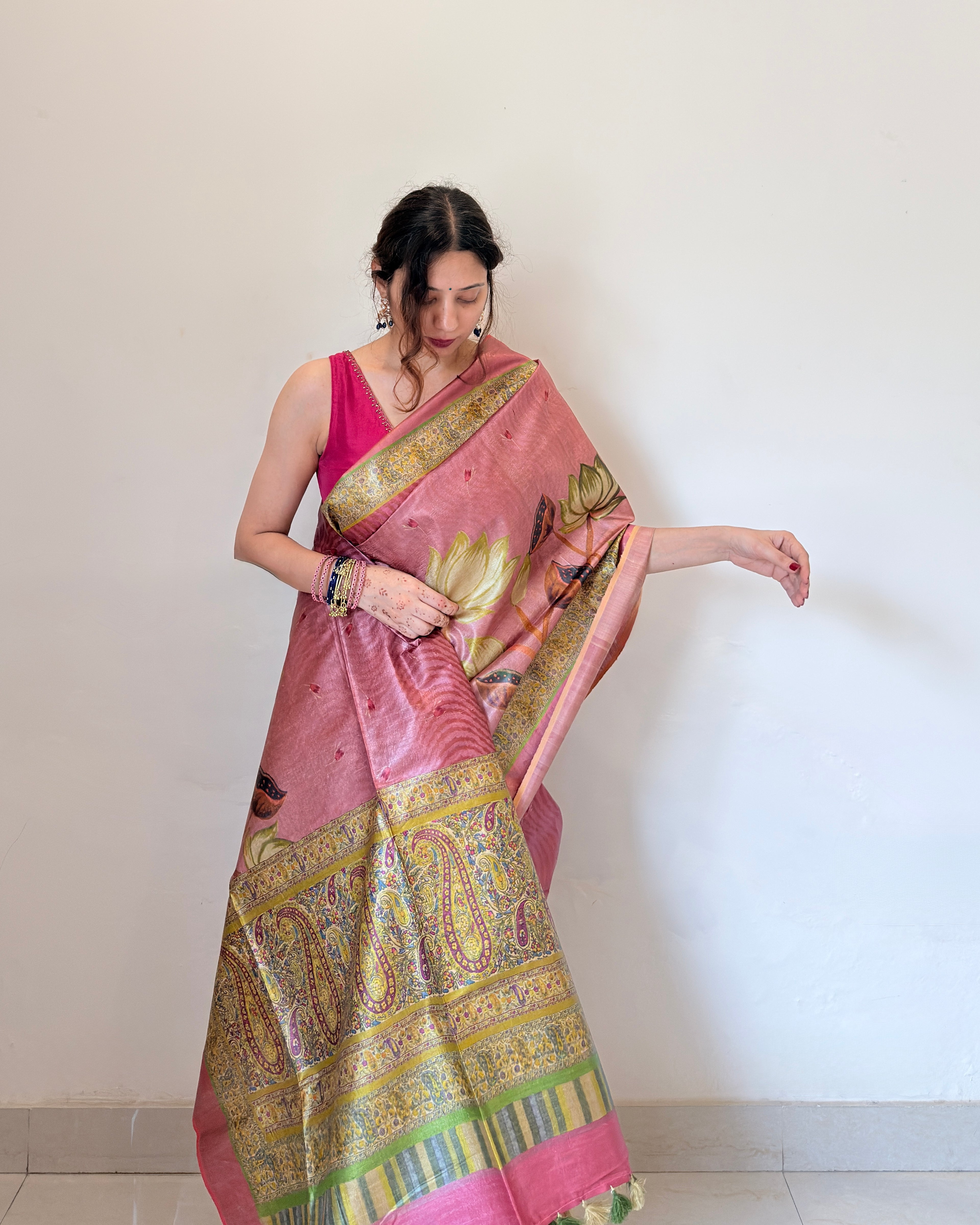 Kamli | Tussar Silk Handloom Saree
