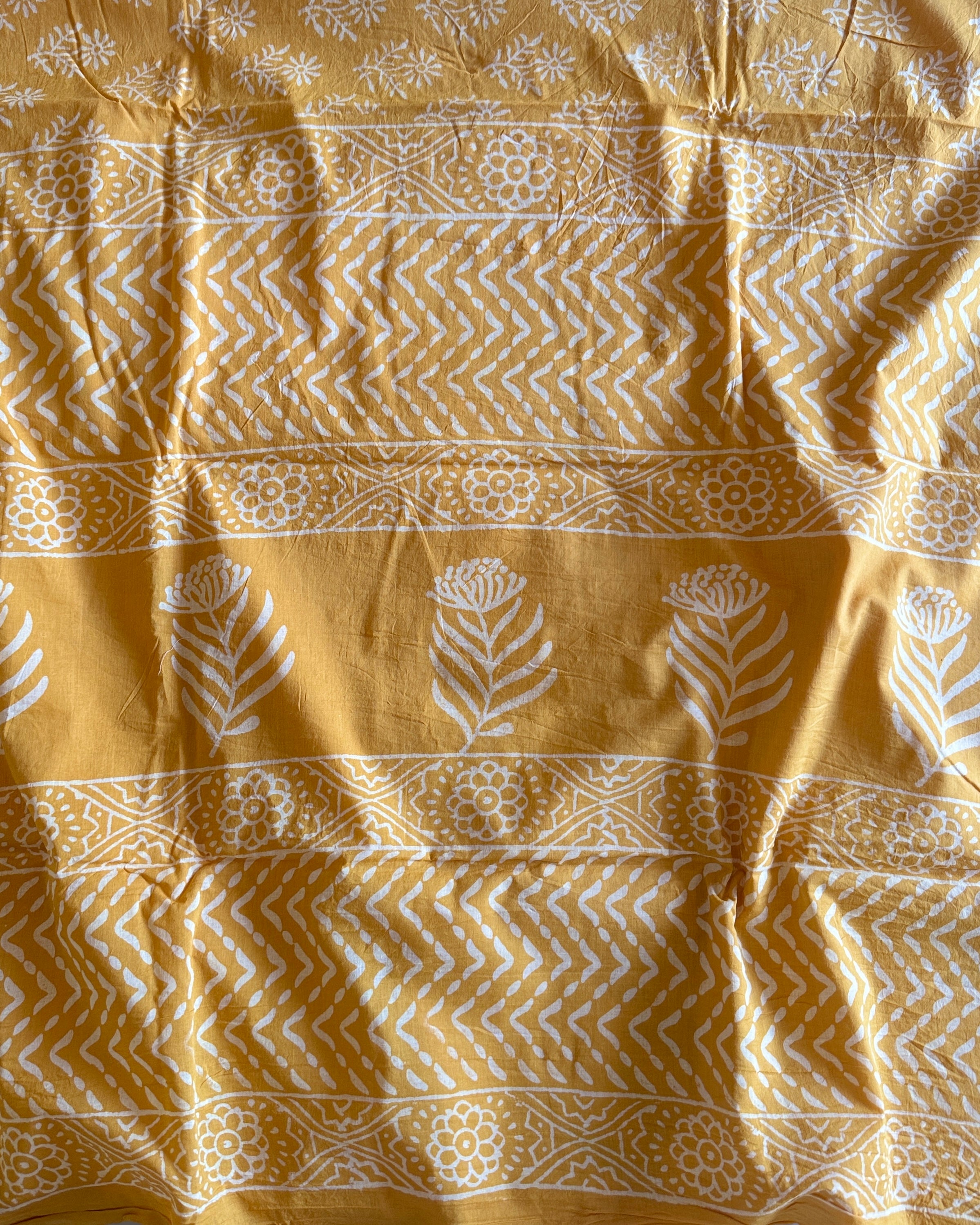 Shamli | Hand Block Printed Cotton Saree