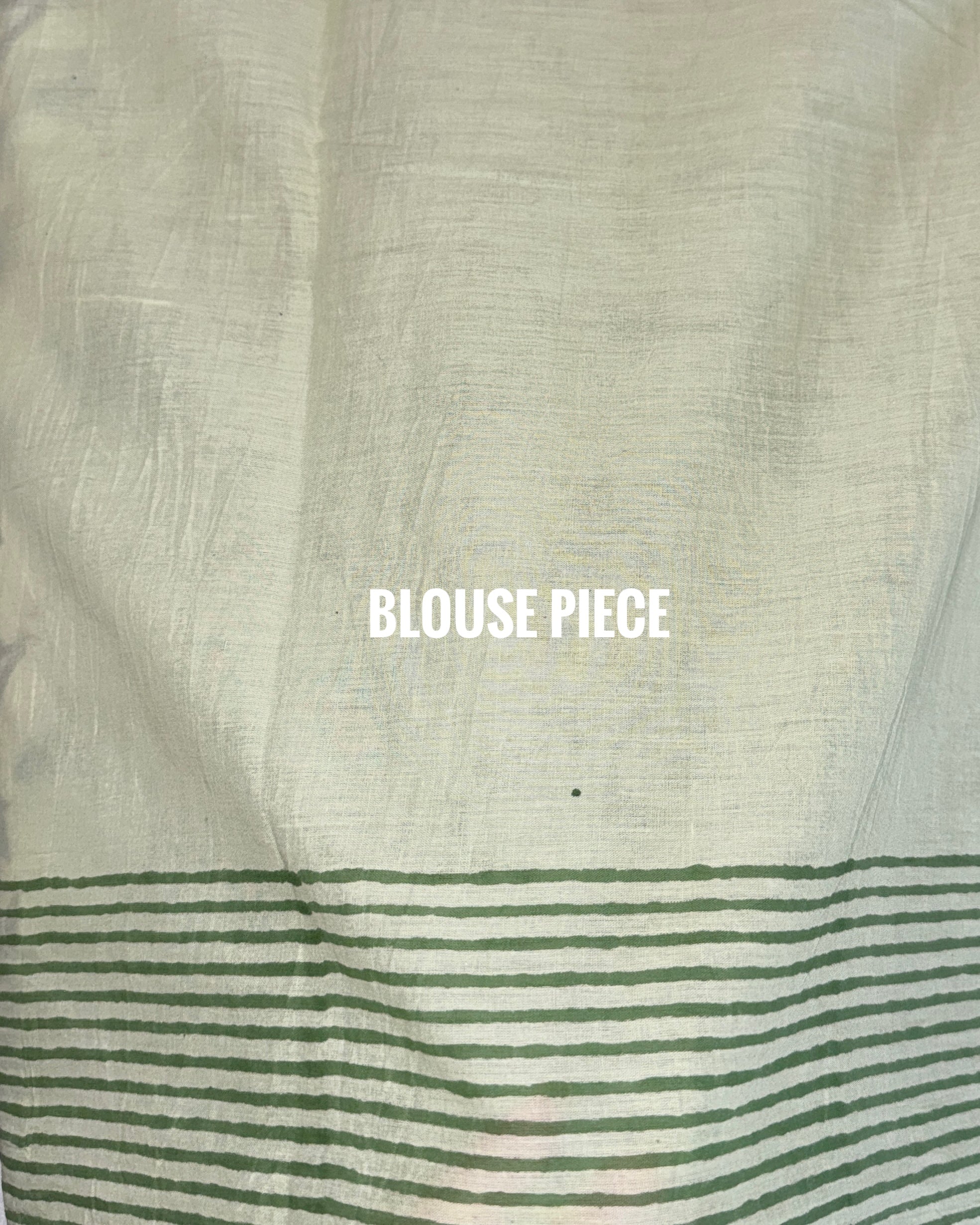 Imli | Hand Block Printed Cotton Saree