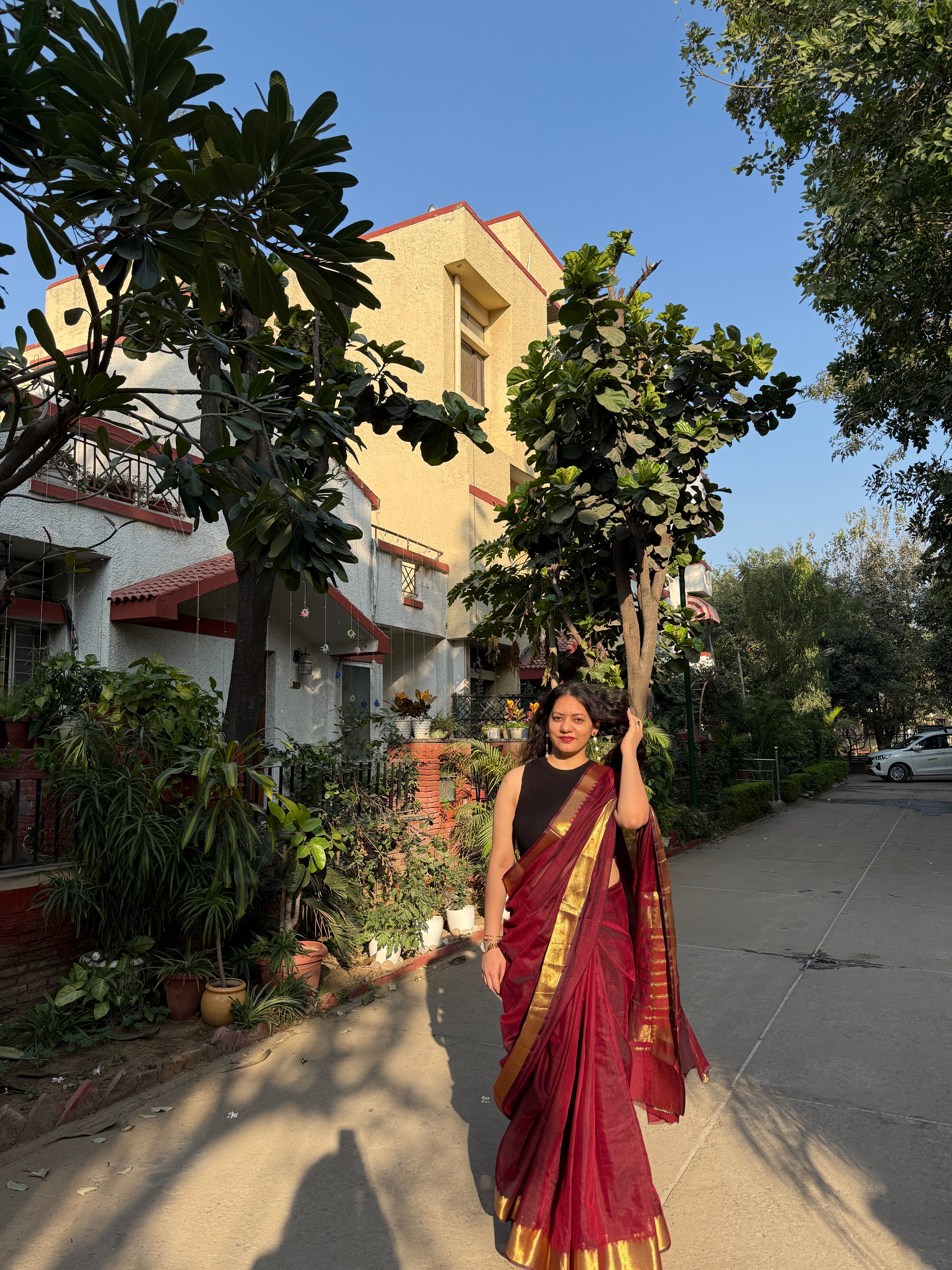 Moringa Cotton Saree