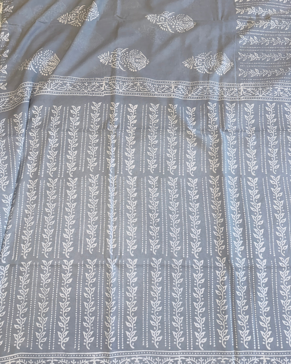 Nirjhari | Hand Block Printed Cotton Saree