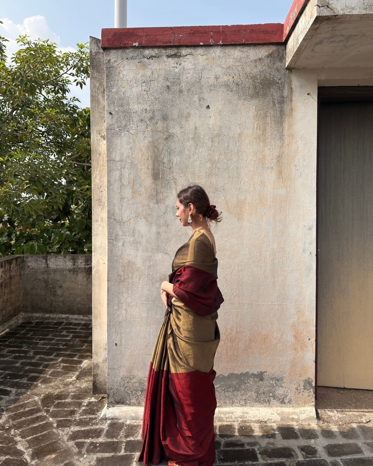 Bela | Chanderi Tissue Saree