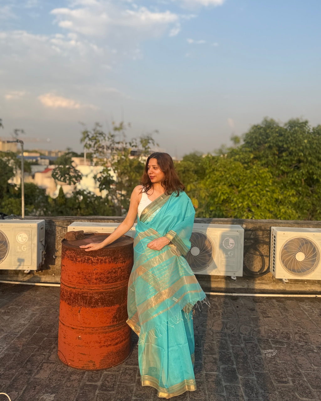 Jheel | Maheshwari Saree