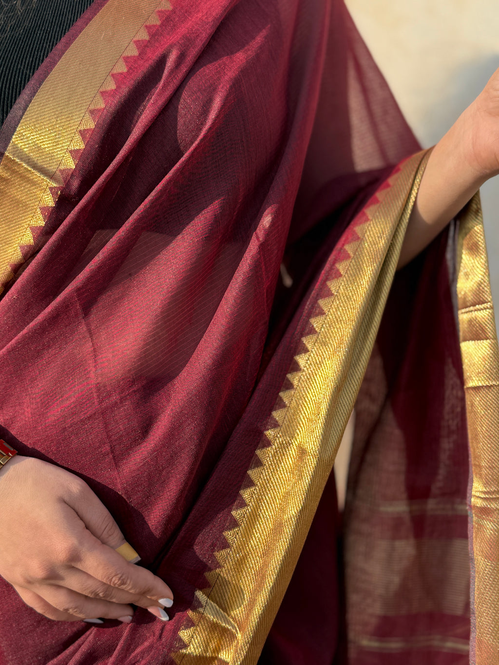 Moringa Cotton Saree