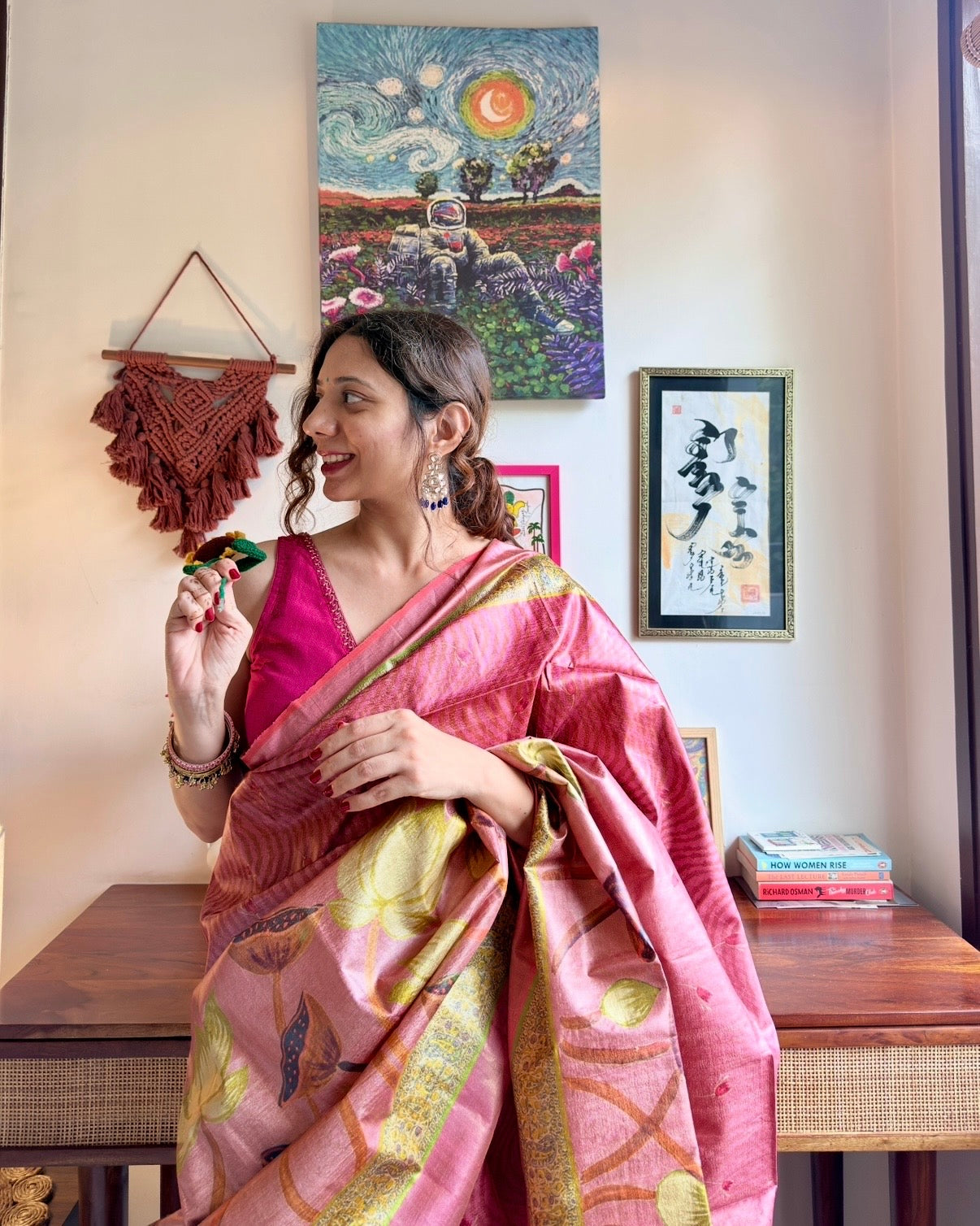 Kamli | Tussar Silk Handloom Saree