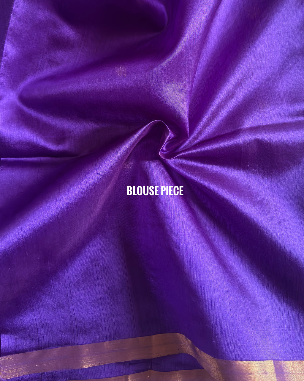 Laila | Purple Chanderi Pattu Silk Saree