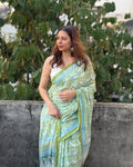 Diya | Hand Block Printed Cotton Saree