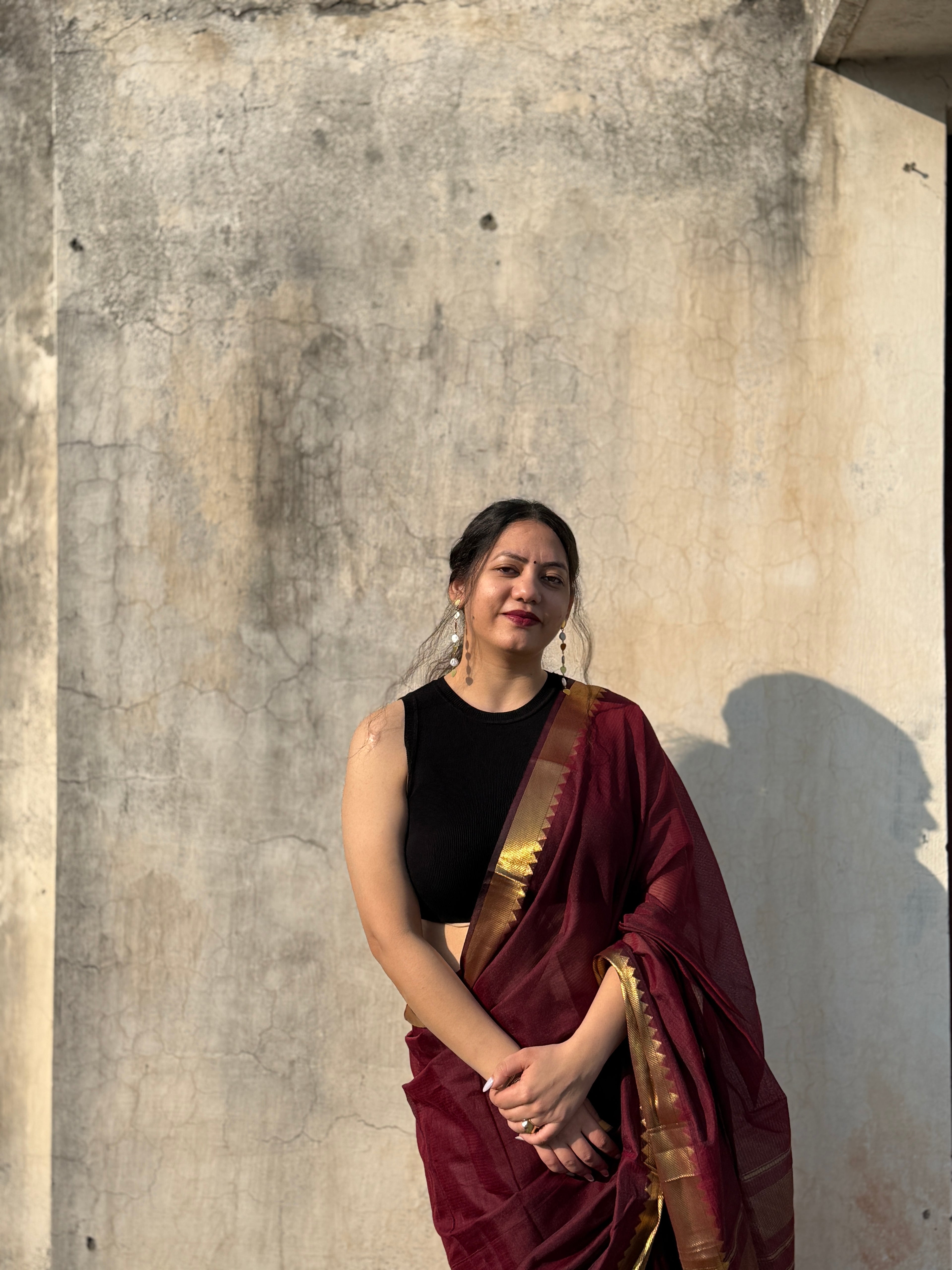 Moringa Cotton Saree