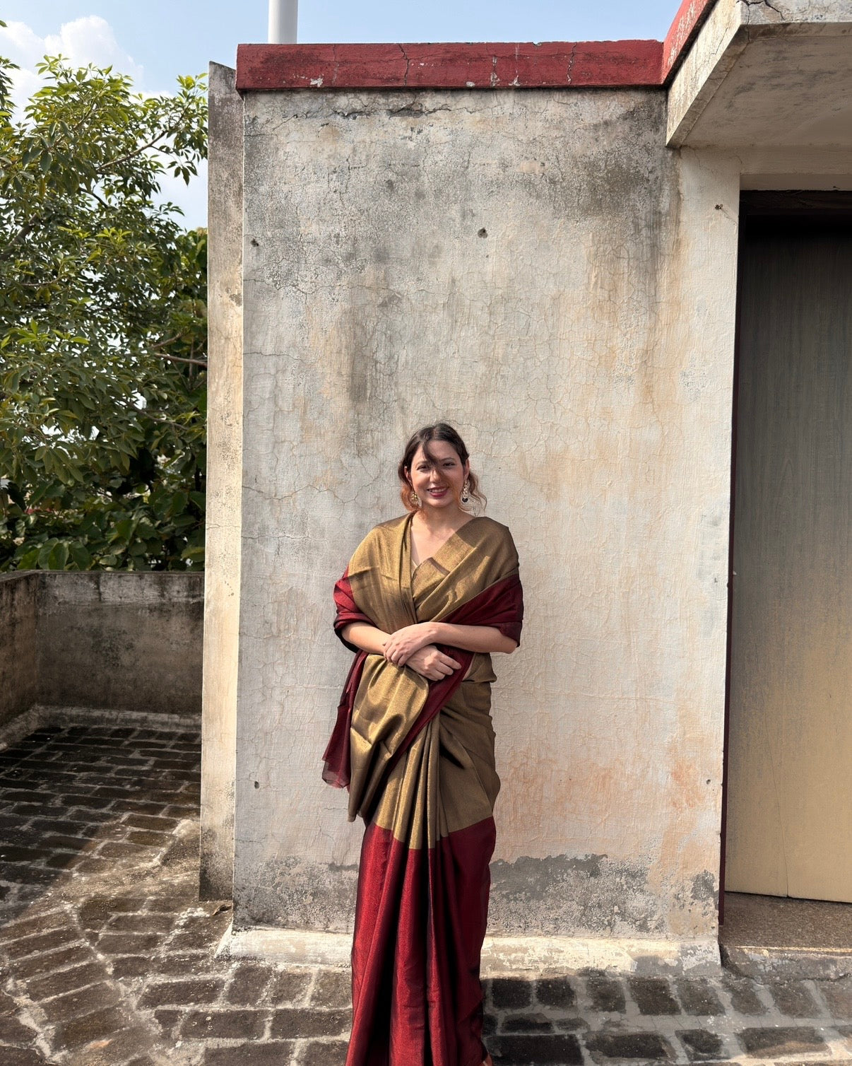 Bela | Chanderi Tissue Saree