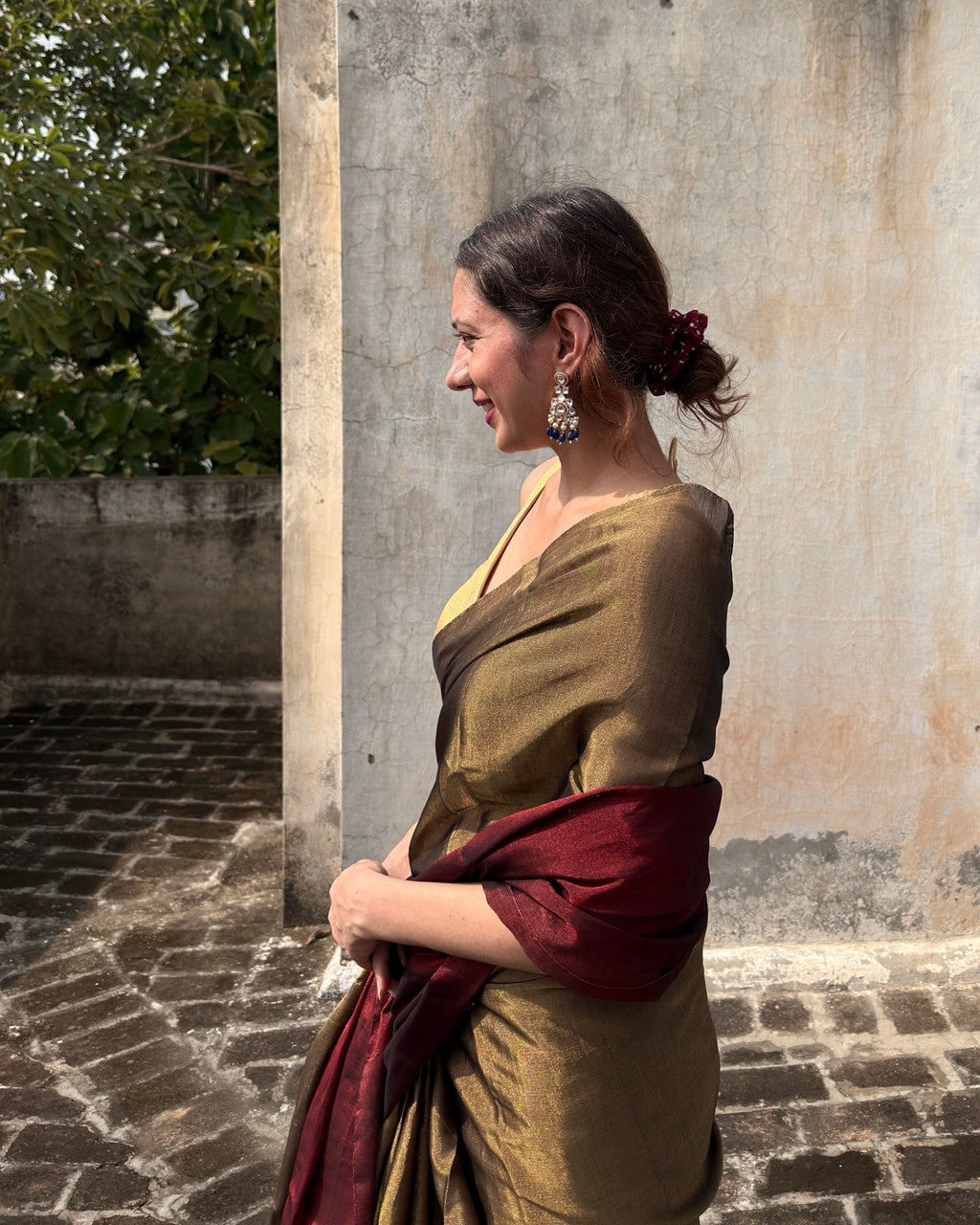Bela | Chanderi Tissue Saree