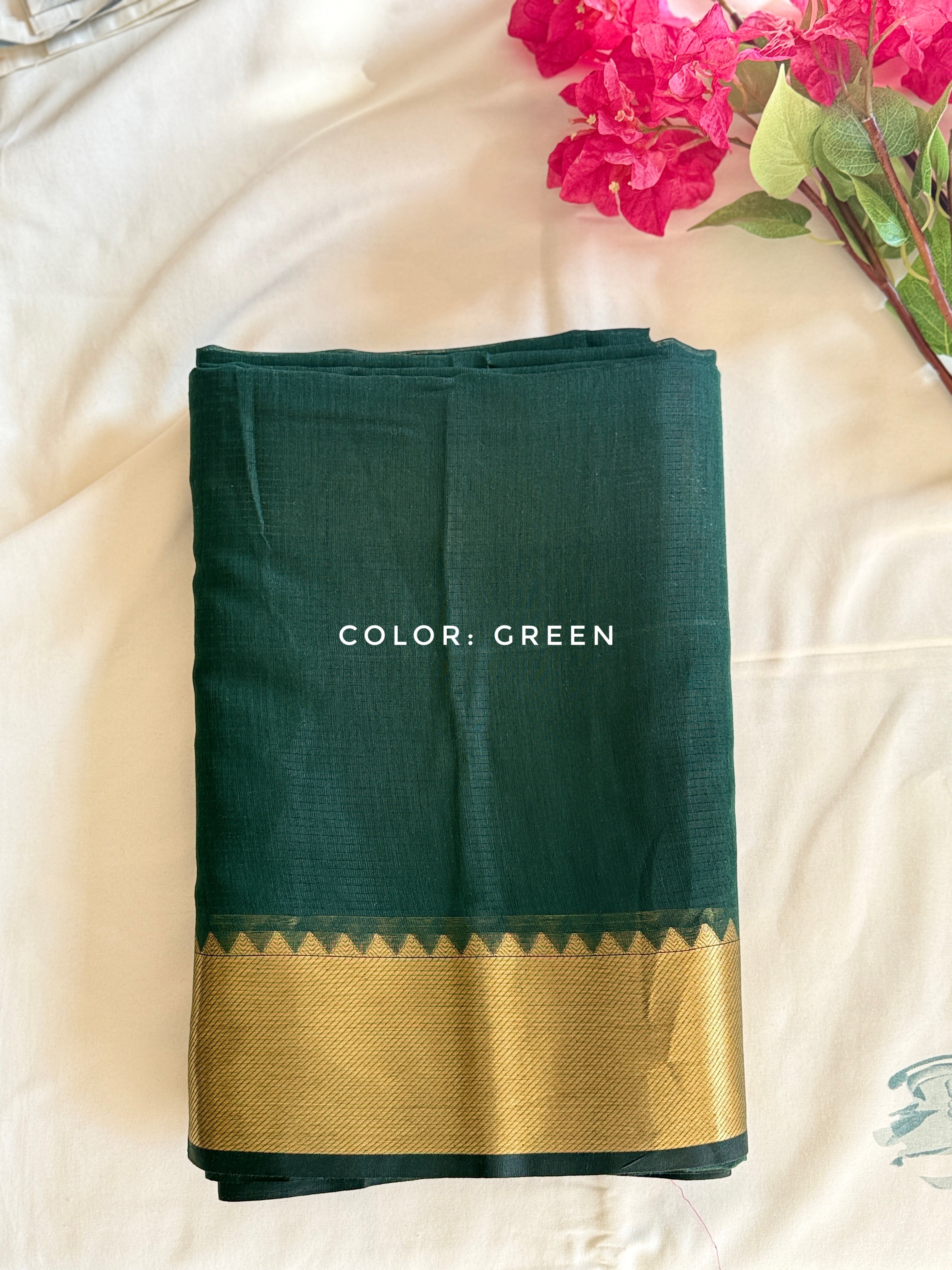 Moringa Cotton Saree