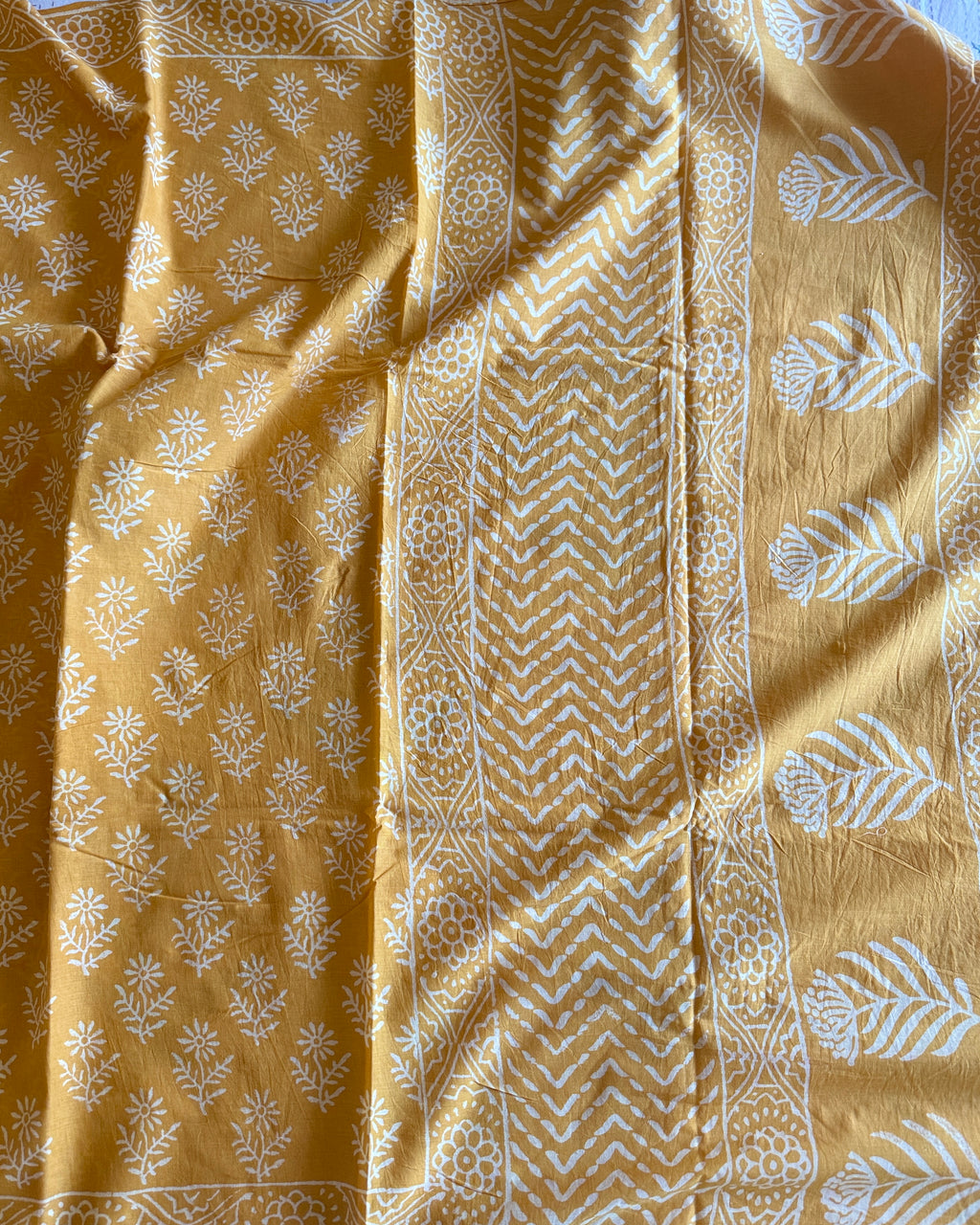 Shamli | Hand Block Printed Cotton Saree