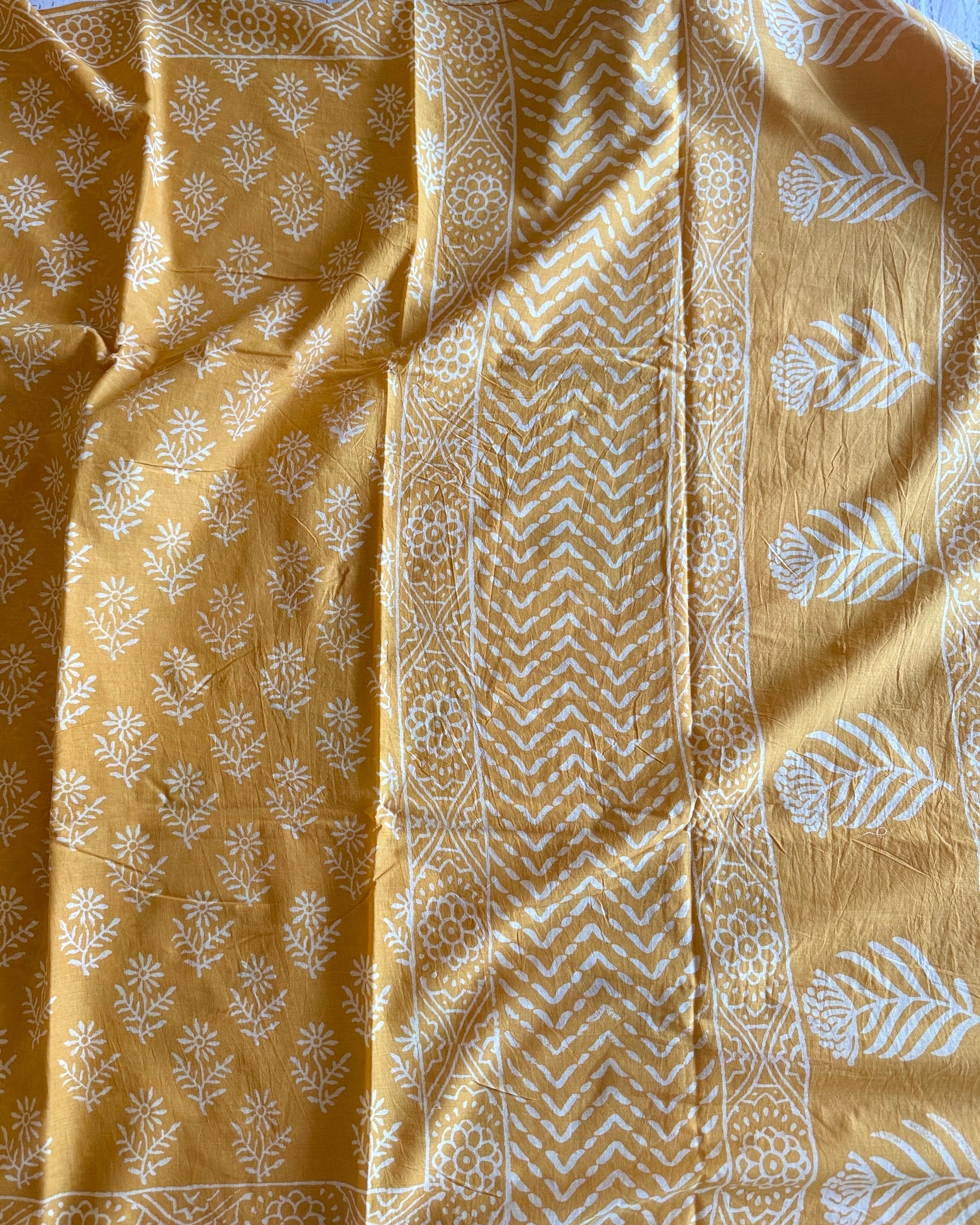 Shamli | Hand Block Printed Cotton Saree