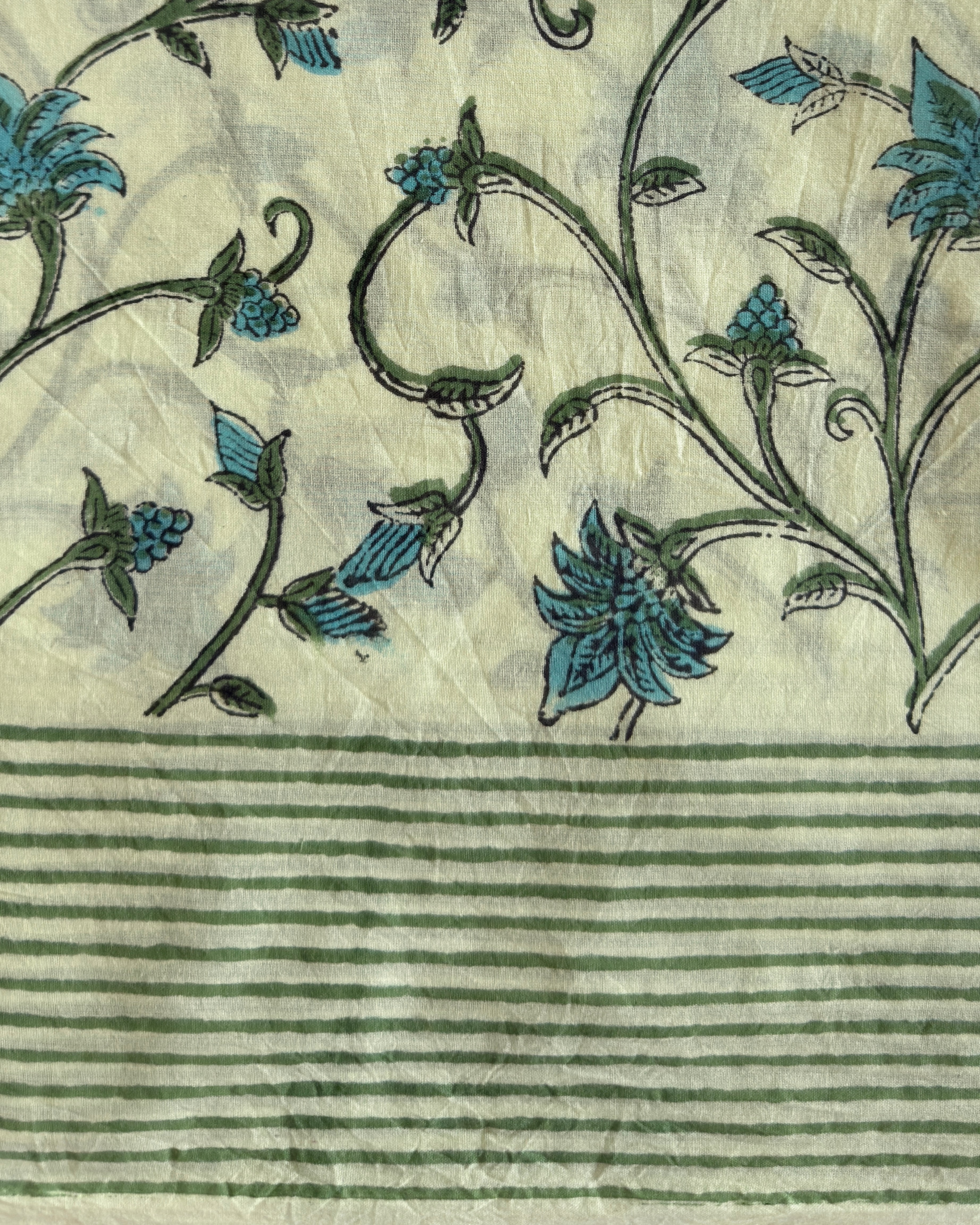 Imli | Hand Block Printed Cotton Saree