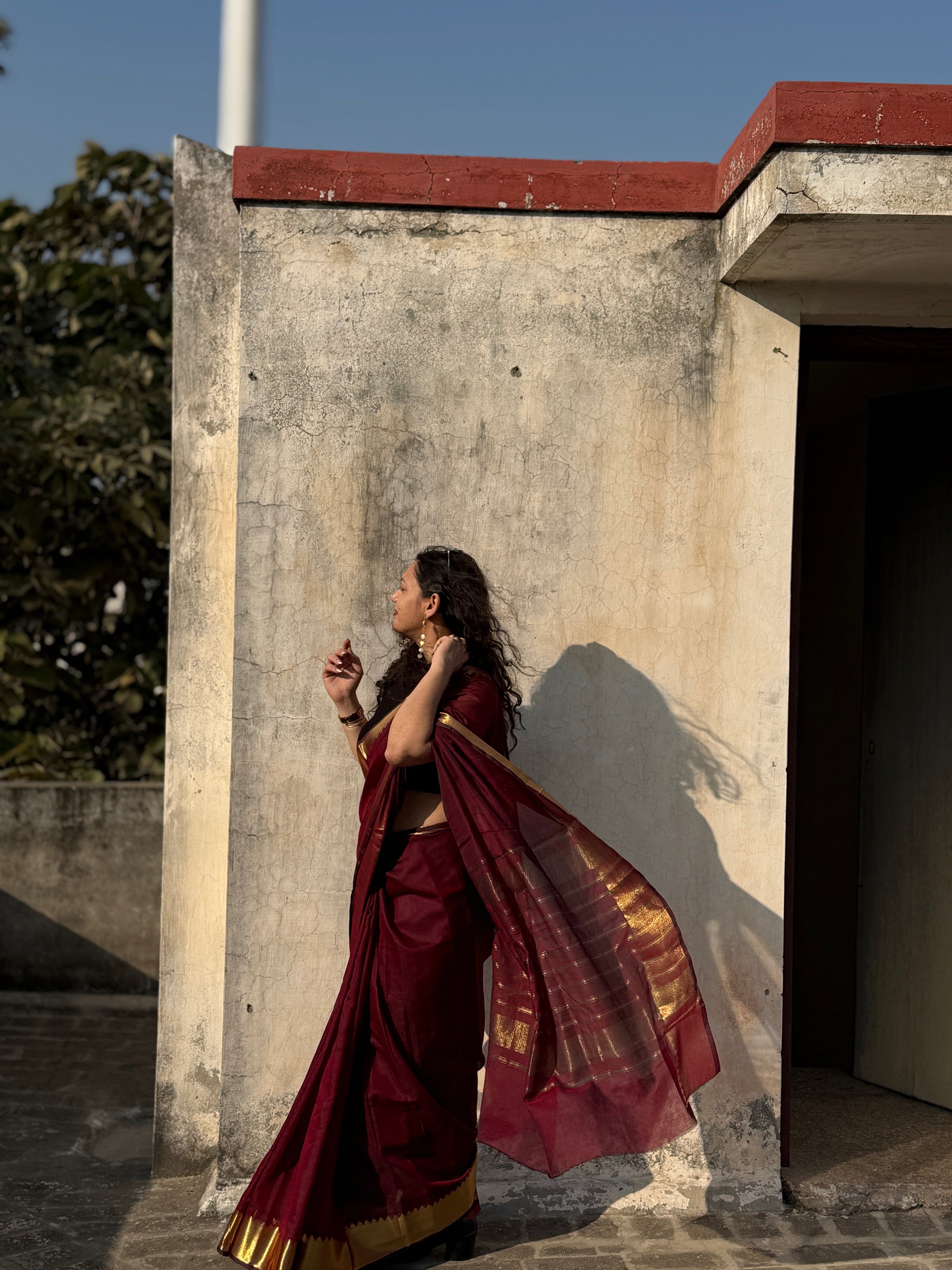 Moringa Cotton Saree