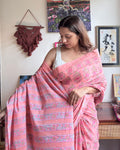 Neeti | Hand Block Printed Cotton Saree