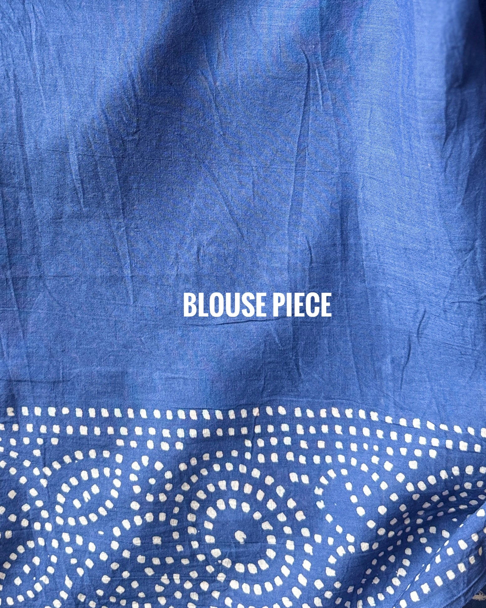 Nisha | Hand Block Printed Cotton Saree