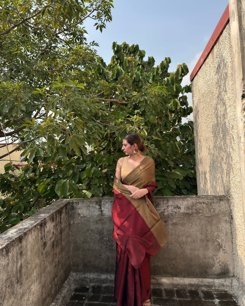 Bela | Chanderi Tissue Saree