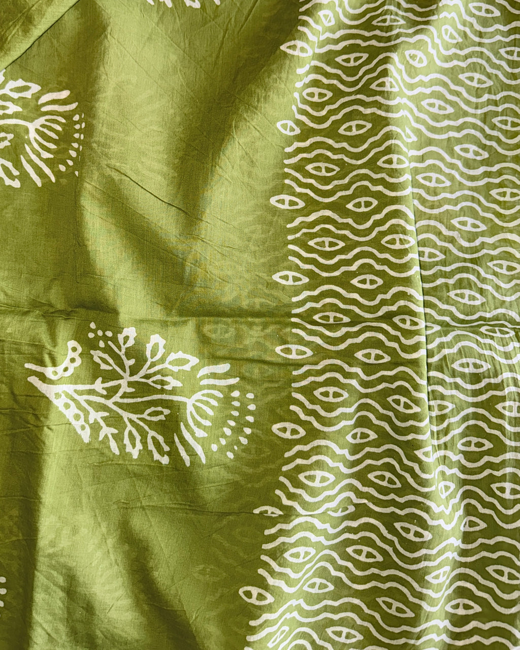 Kajri | Hand Block Printed Cotton Saree