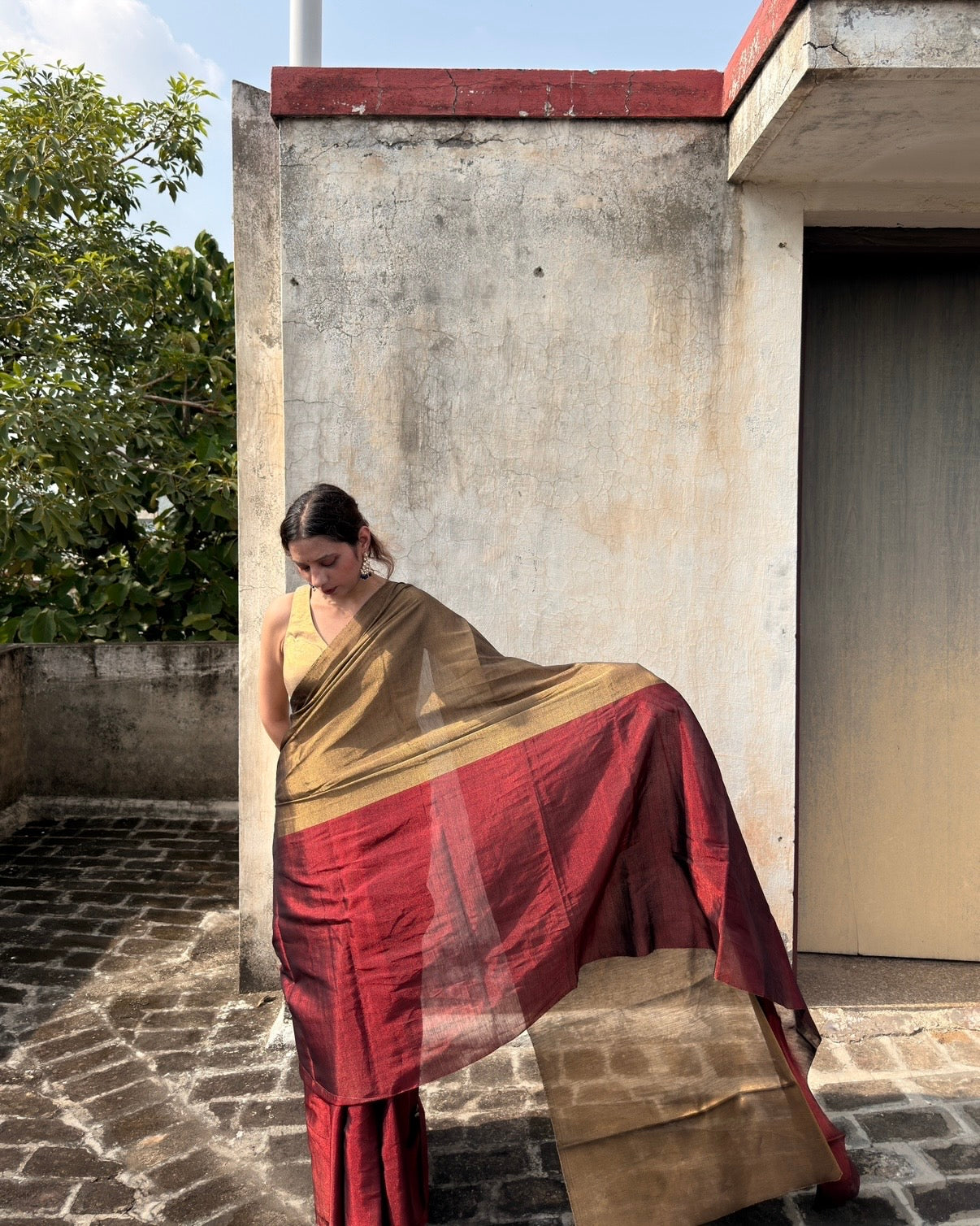Bela | Chanderi Tissue Saree