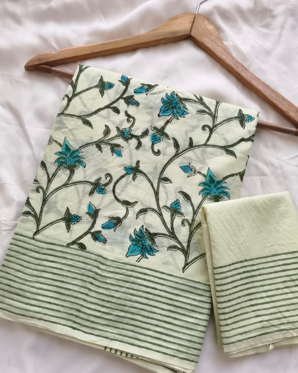 Imli | Hand Block Printed Cotton Saree