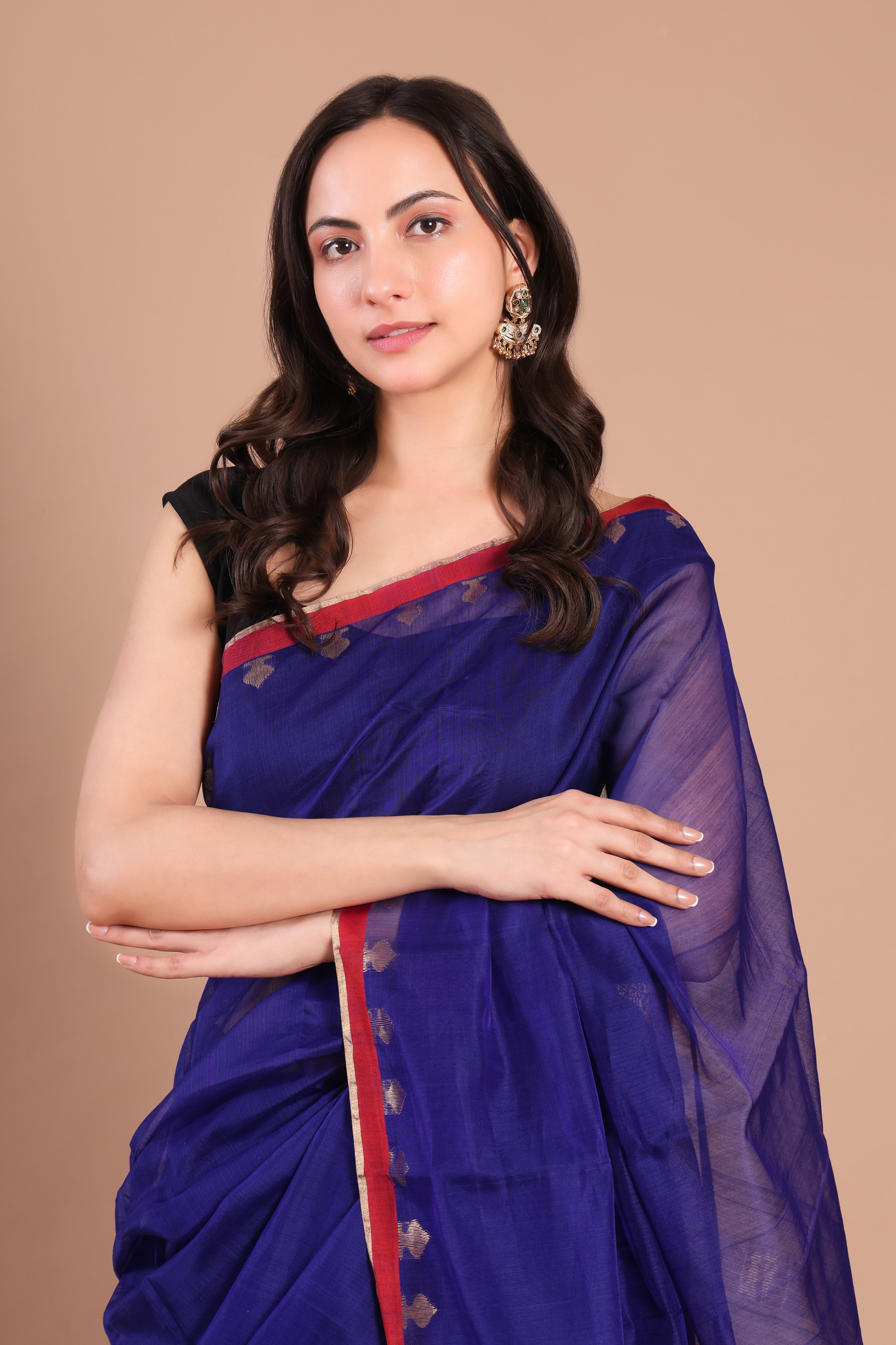 Chanderi silk saree