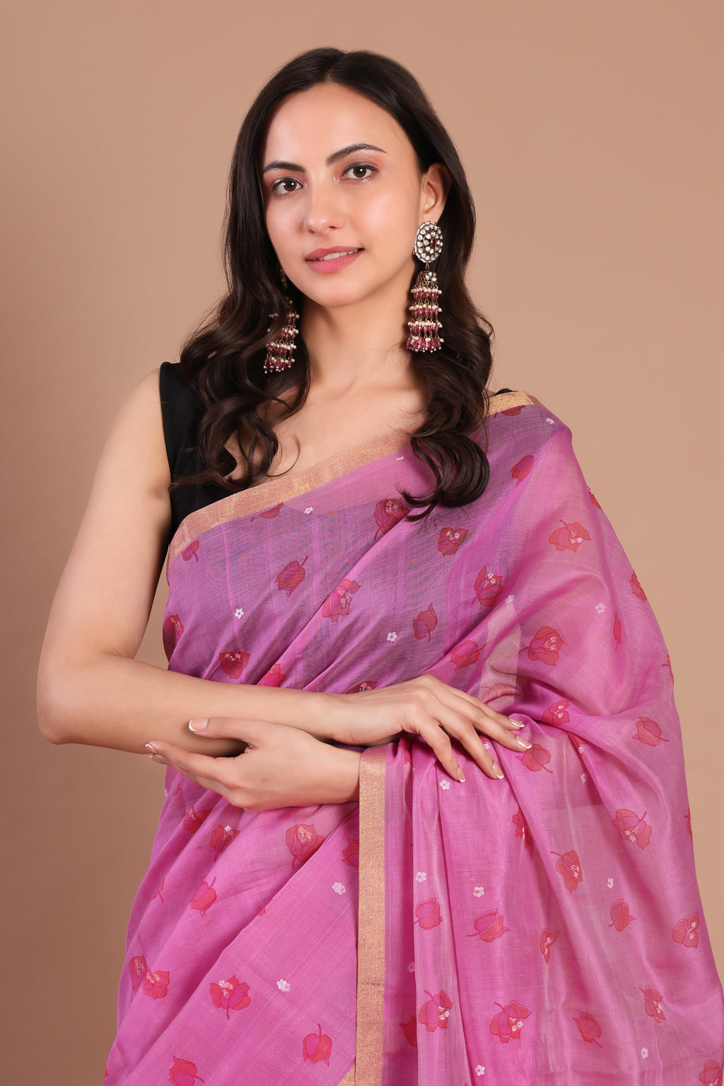 Raatrani silk saree
