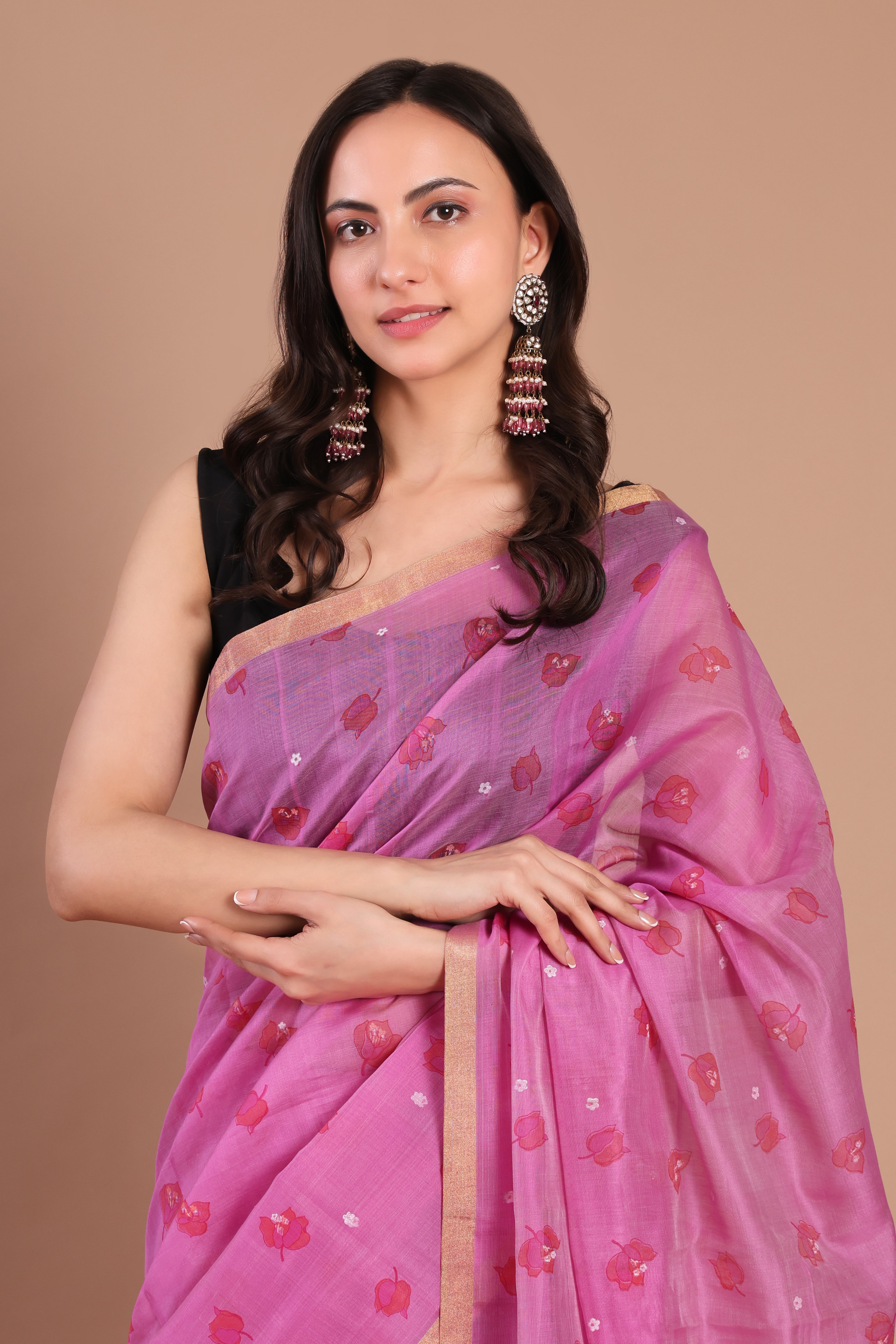 Raatrani silk saree