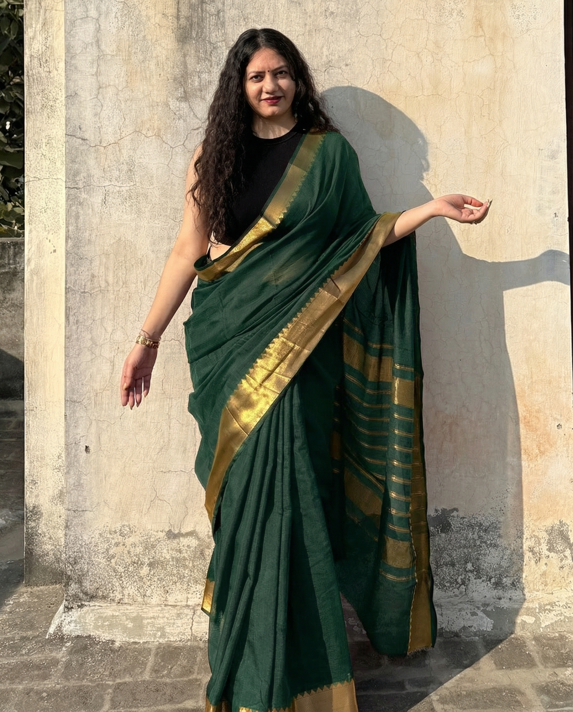 Moringa Cotton Saree